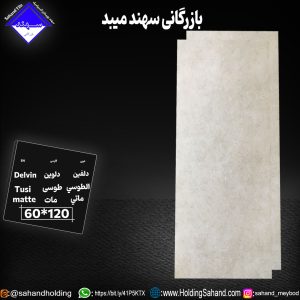 کاشی دلوین سایز ۱۲۰*۶۰